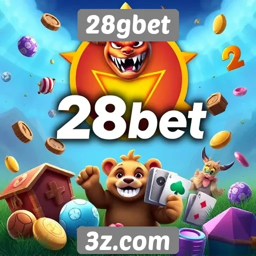 Variedade de jogos disponíveis na plataforma 28gbet
